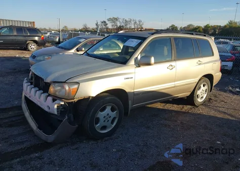 2005 Toyota Highlander Limited V6 из США, поврежденный, VIN JTEEP21A450134985